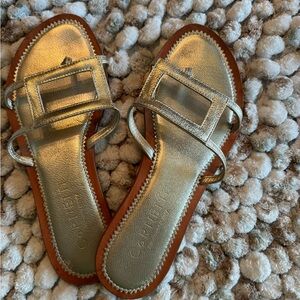 CoRNETTI Solanos Metallic Gold Women's Sandals